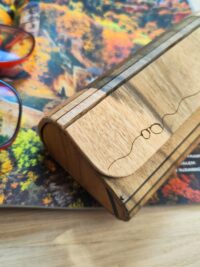 Etui na okulary  - Orzech Włoski [5279]